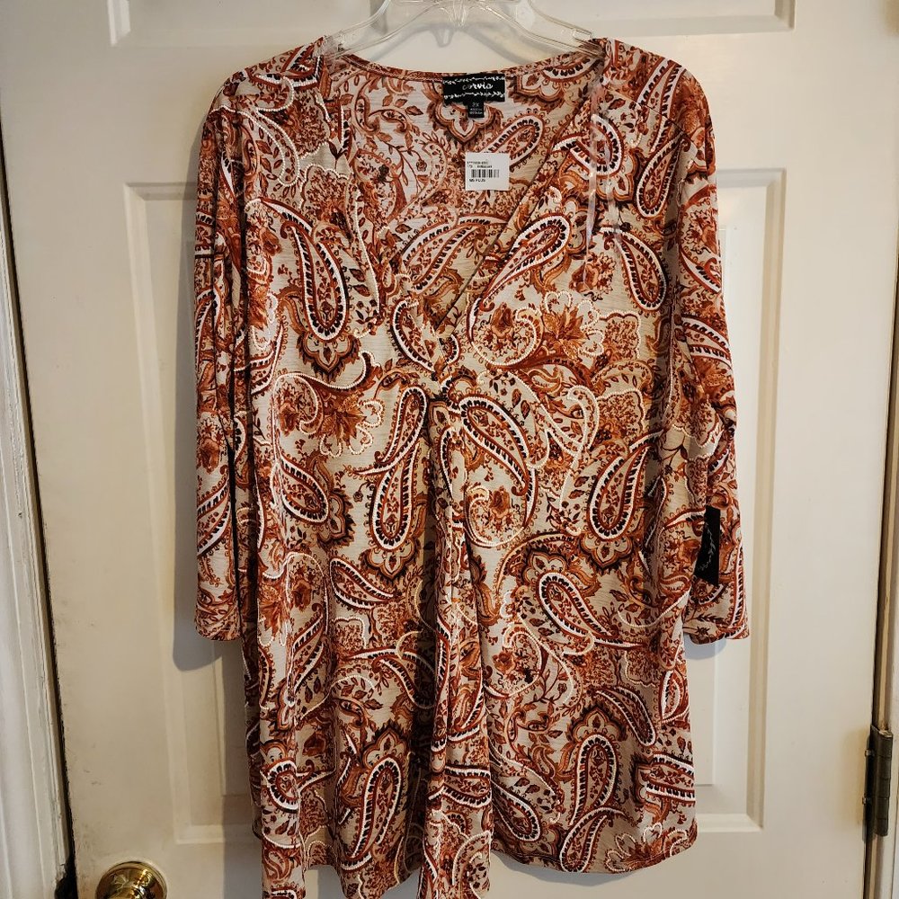 Swing tunic, 2X